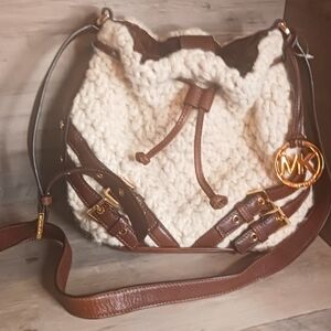 Michael Kors Milo‎ wool Drawstring Handbag